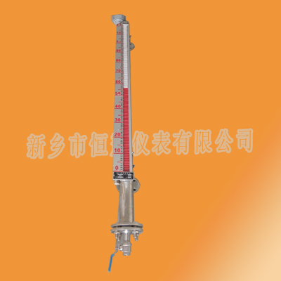 磁翻板液位計只顯示紅色怎么回事？